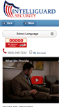 Mobile Screenshot of intelliguardsecurity.com